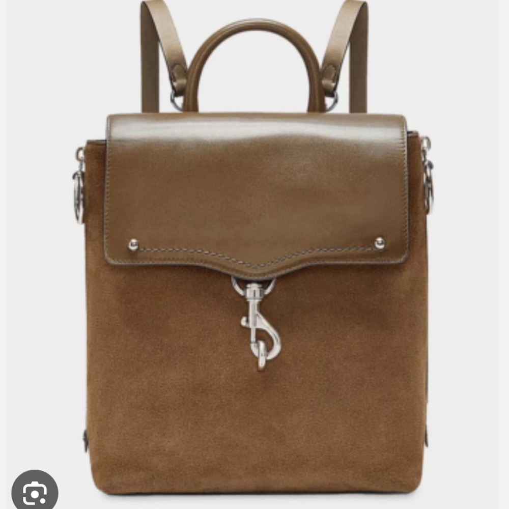 Rebecca Minkoff Jody Convertible Leather Backpack in Brown